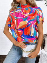 Sophisticated Yet Soft – Ruffle Neckline Blouse with Mock Collar